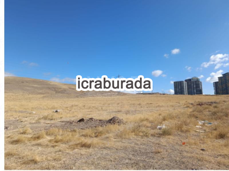 icralık  m2 Arsa Ankara Sincan Mevlana