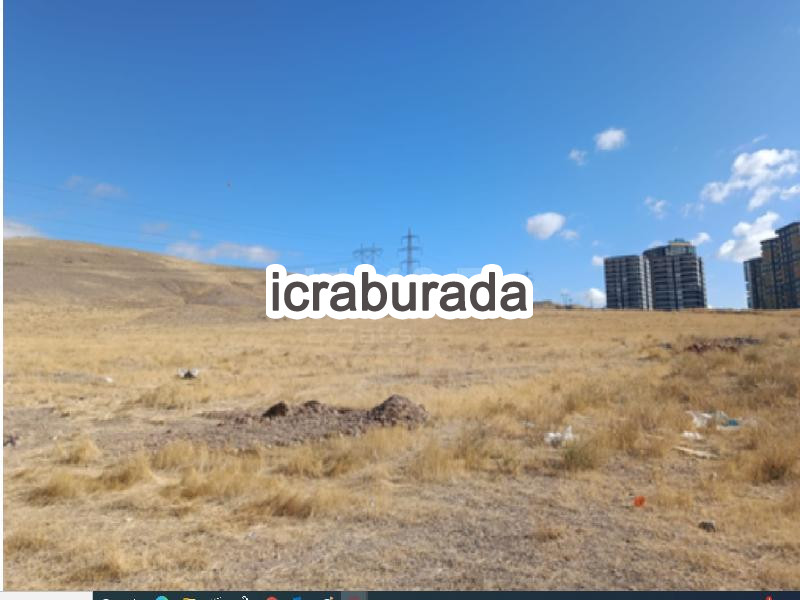 icralık  m2 Arsa Ankara Sincan Mevlana
