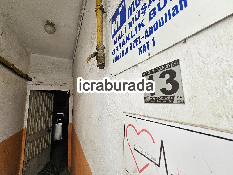 icralık  m2 Daire Kütahya Merkez Alipaşa