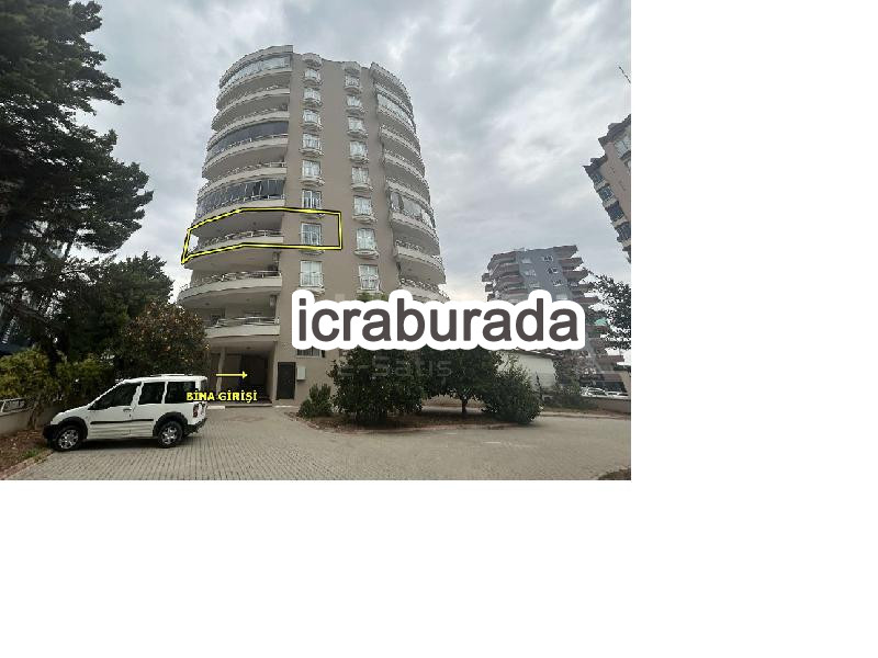 icralık 5 m2 Daire Mersin Yenişehir Bahçe
