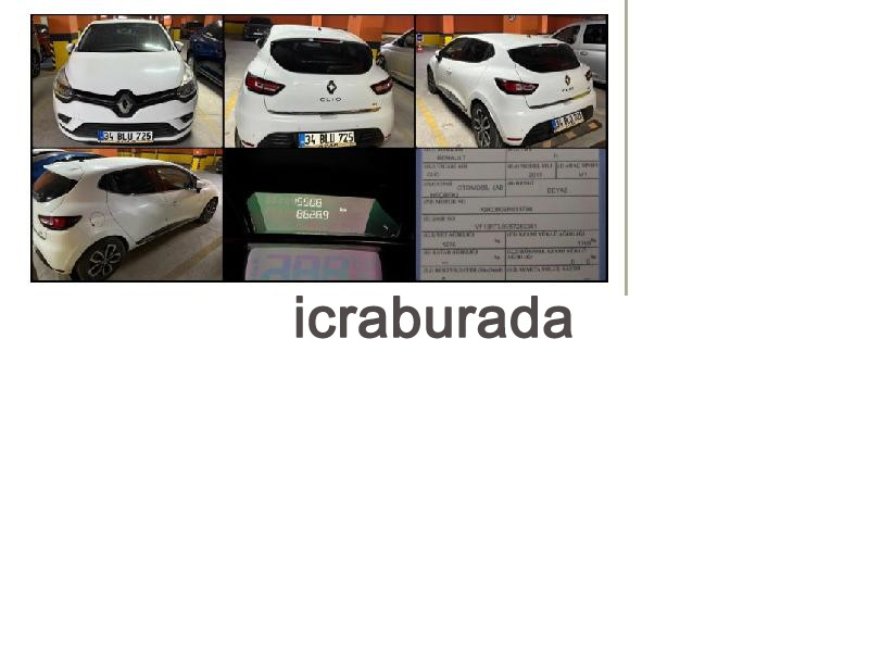 icralık Renault  R  Otomobil Belirtilmedi Belirtilmedi Belirtilmedi