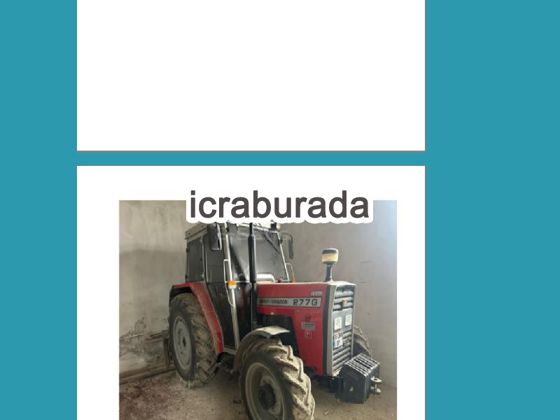 icralık Ferguson  MF277G  Traktor Belirtilmedi Belirtilmedi Belirtilmedi
