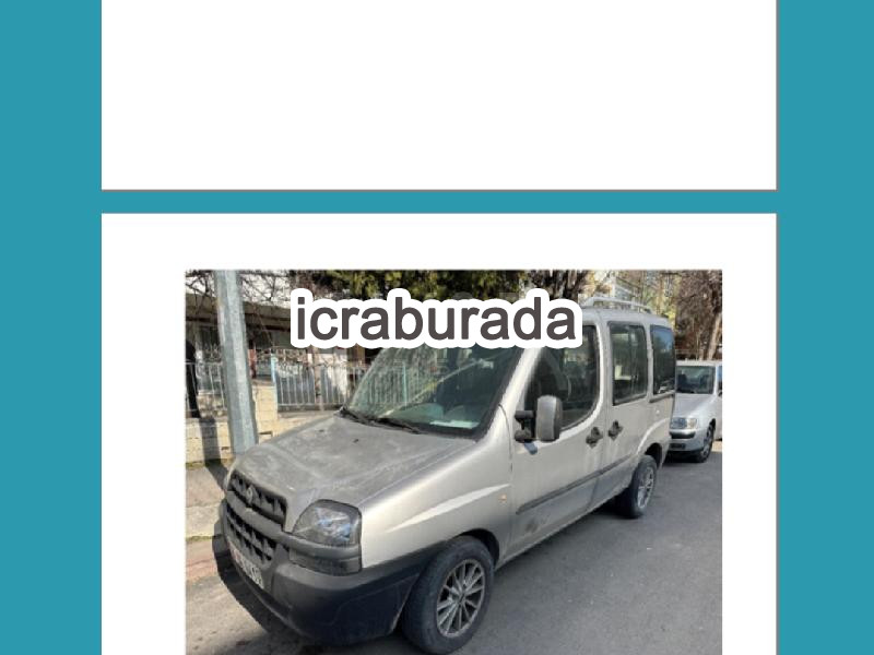 icralık Fiat 9 JTD ACT  Kamyonet Belirtilmedi Belirtilmedi Belirtilmedi