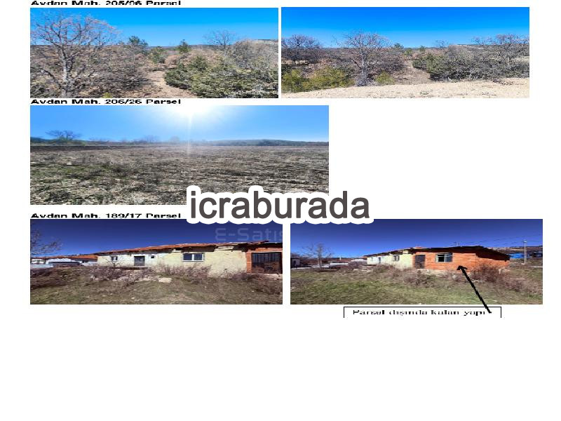 icralık  m2 Tarla Denizli Bozkurt Avdan