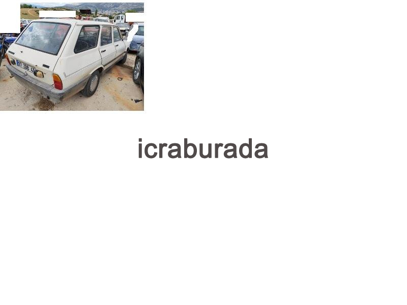 icralık Renault  R.1339  Otomobil Belirtilmedi Belirtilmedi Belirtilmedi