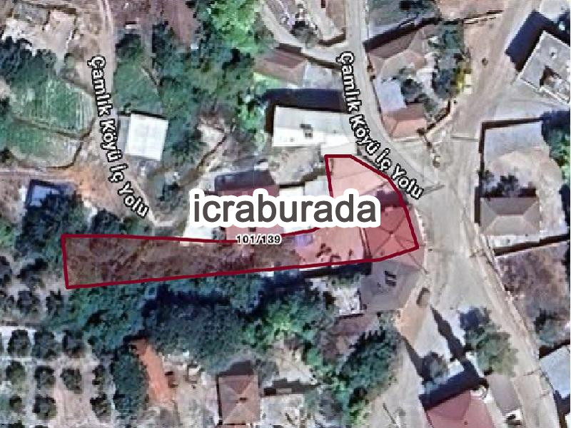 icralık  m2 Kargir Bursa Mudanya Çamlik