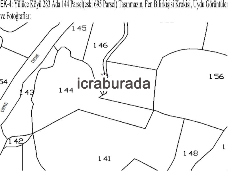 icralık  m2 Tarla Çanakkale Gelibolu Yülüce