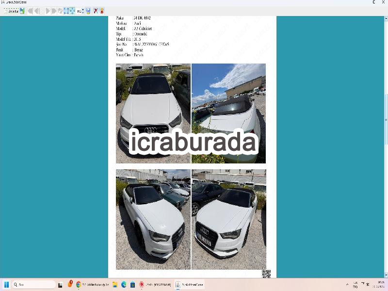 icralık Audi  Otomobil Belirtilmedi Belirtilmedi Belirtilmedi