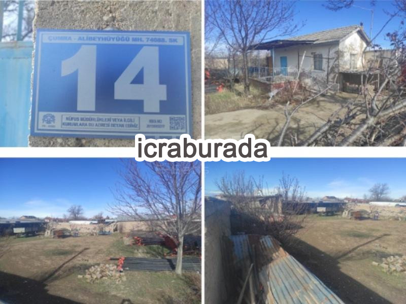 icralık  m2 Kargir Konya Çumra Alibeyhüyüğü