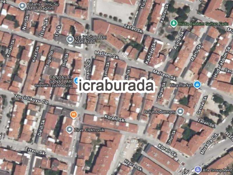 icralık  m2 Kargir Kütahya Merkez Meydan