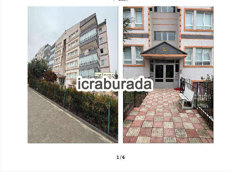 icralık  m2 Daire Ankara Yenimahalle Yakacik-İmar