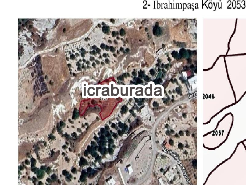 icralık  m2 Bag Nevşehir Ürgüp İbrahimpaşa