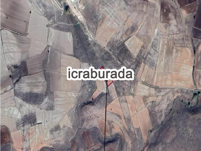 icralık  m2 Tarla Kütahya Merkez Işikkara
