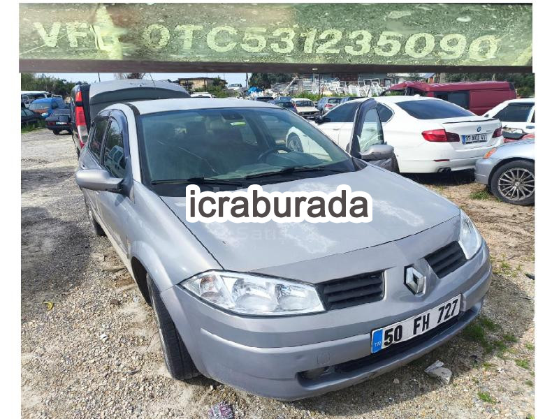 icralık Renault  MEGANE II DYN DCI  Otomobil Belirtilmedi Belirtilmedi Belirtilmedi