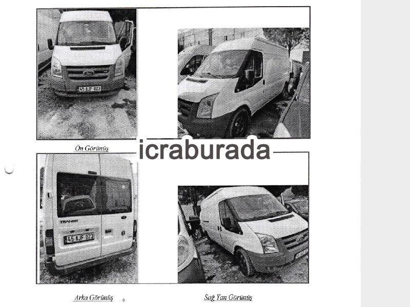 icralık Ford T 350 L VAN  Kamyonet Belirtilmedi Belirtilmedi Belirtilmedi