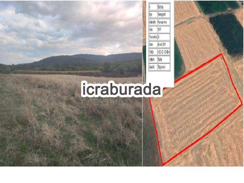 icralık  m2 Tarla Bursa Yenişehir Karaamca