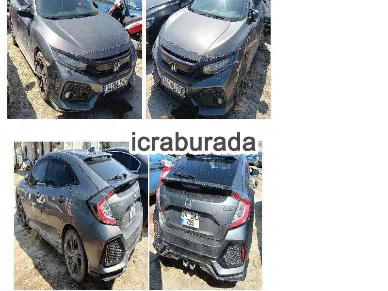 icralık Honda  CIVIC 5 DR  Otomobil Belirtilmedi Belirtilmedi Belirtilmedi