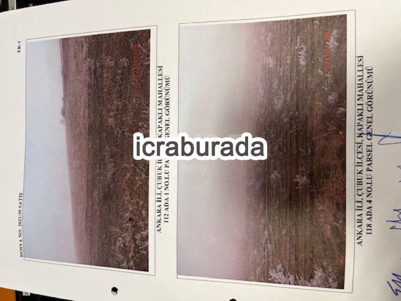 icralık  m2 Bag Ankara Çubuk Kapakli
