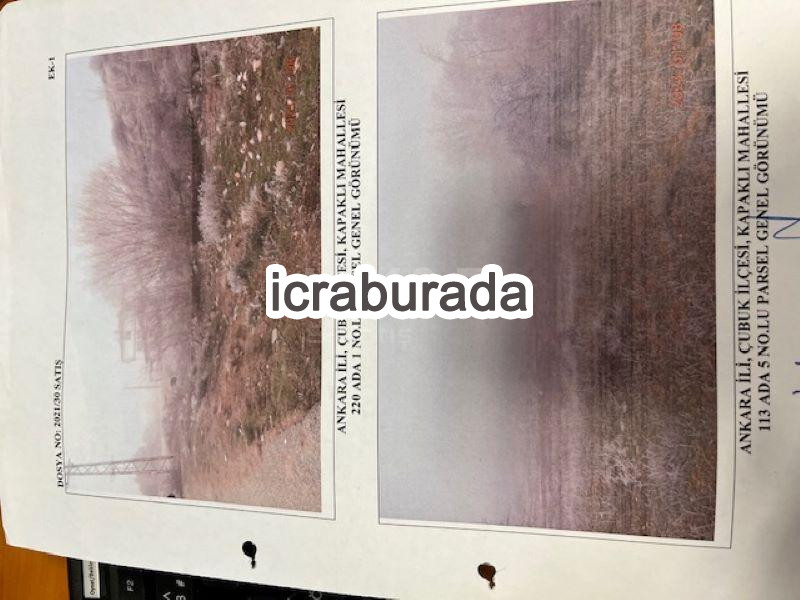 icralık  m2 Bag Ankara Çubuk Kapakli