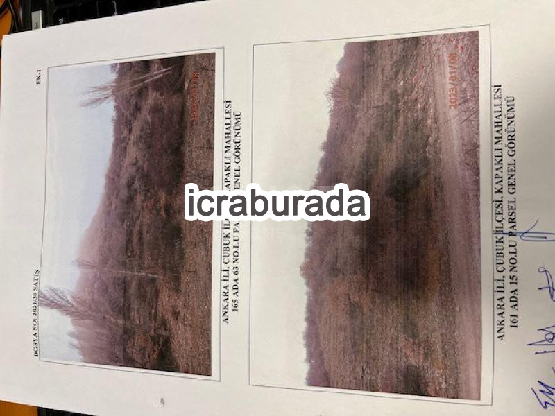 icralık  m2 Bag Ankara Çubuk Kapakli