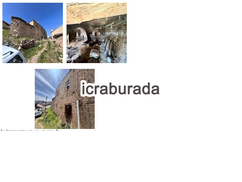 icralık  m2 Kargir Niğde Çamardı Bademdere