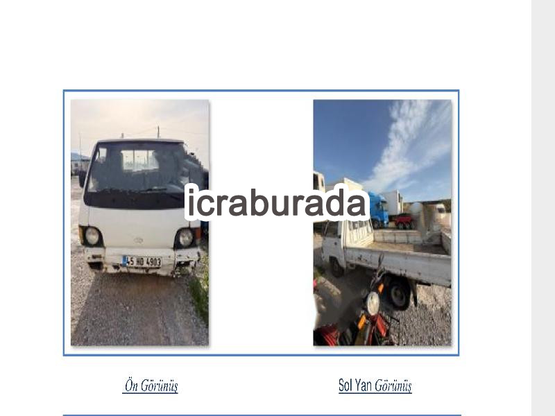 icralık Hyundai  KAS.  Kamyonet Belirtilmedi Belirtilmedi Belirtilmedi