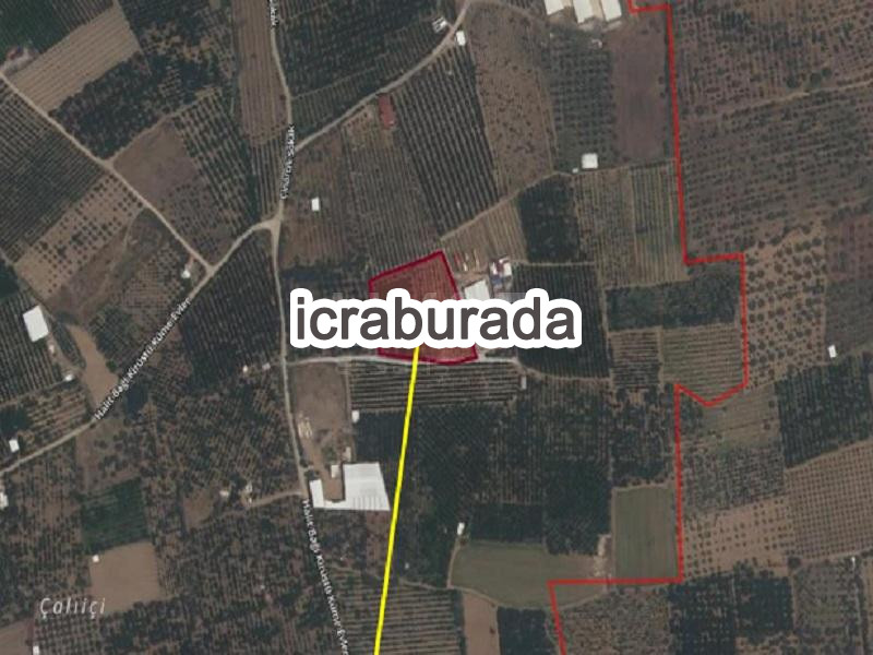 icralık  m2 Bag İzmir Kemalpaşa Bağyurdu Yeni