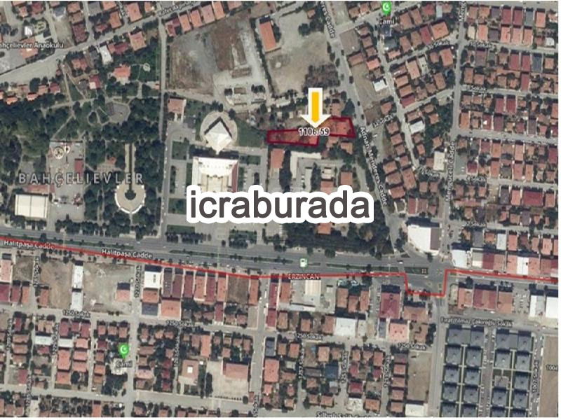 icralık 6 m2 Daire Erzincan Merkez İnönü