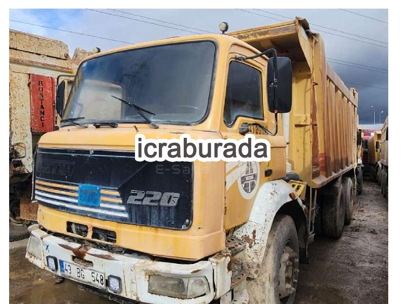 icralık BMC FATİH 280-26 Kamyon Kütahya Merkez Merkez