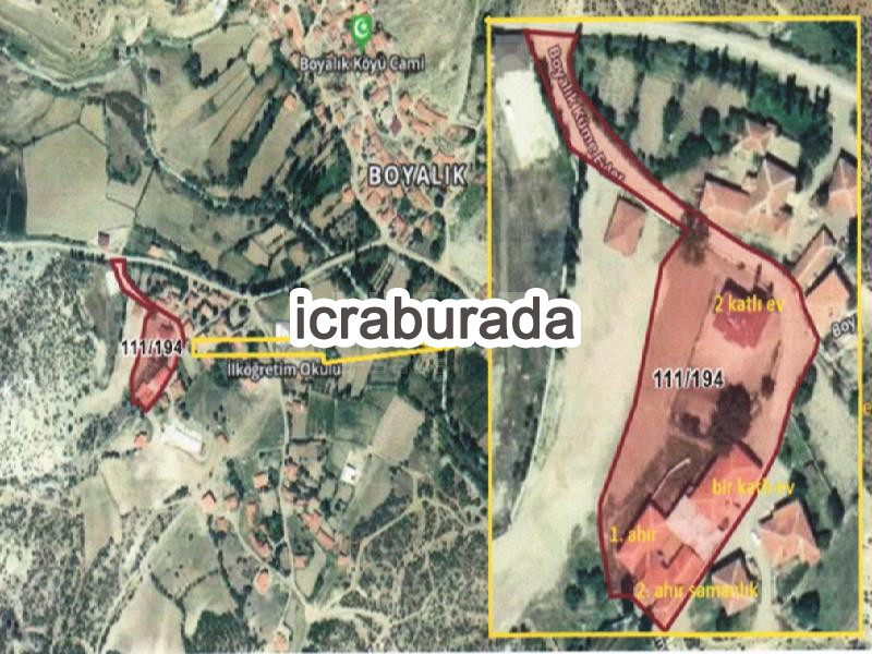 icralık  m2 Kargir Yozgat Akdağmadeni Boyalik