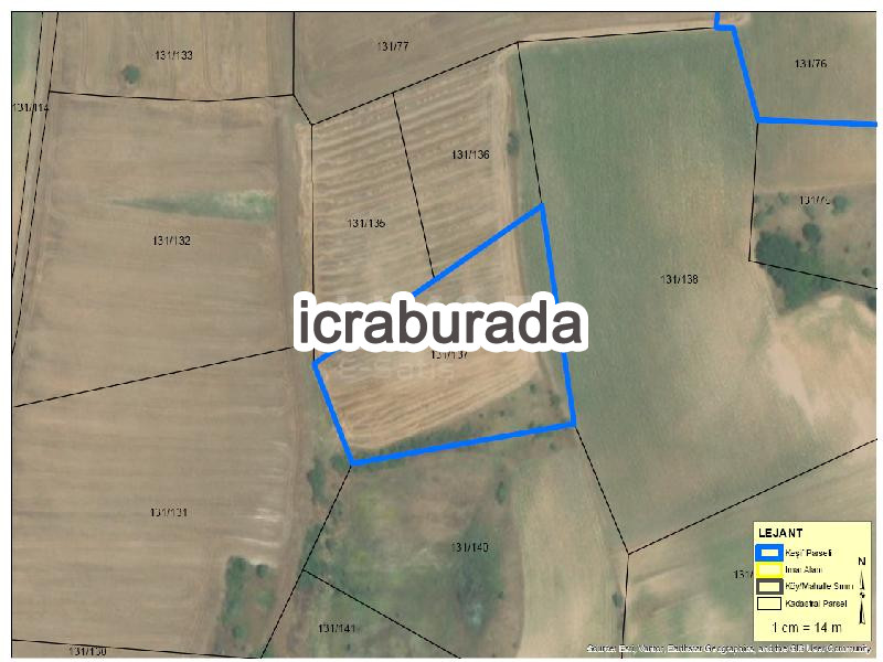 icralık  m2 Tarla Kırklareli Babaeski Cehilli