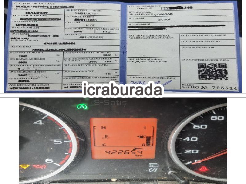 icralık Mitsubishi  KJ0T  Kamyonet Belirtilmedi Belirtilmedi Belirtilmedi