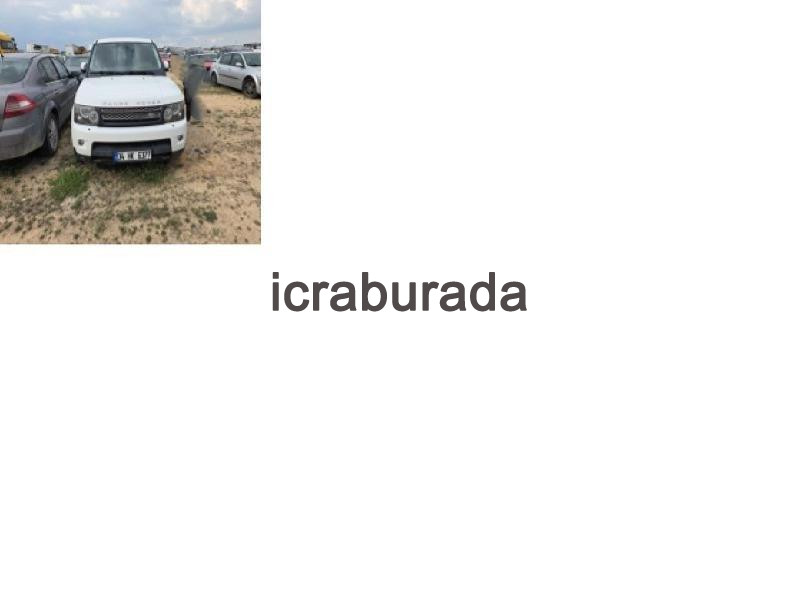 icralık Rover  Otomobil Belirtilmedi Belirtilmedi Belirtilmedi