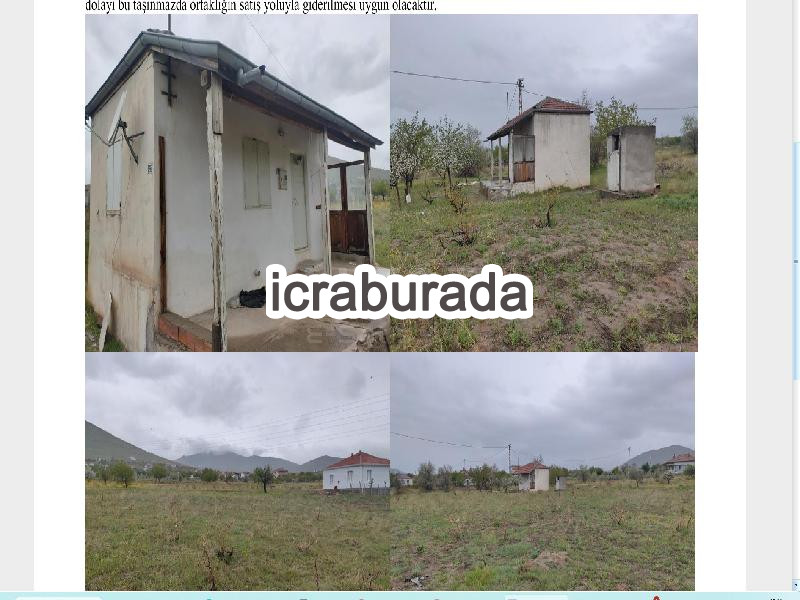 icralık  m2 Kargir Kayseri İncesu Garipçe