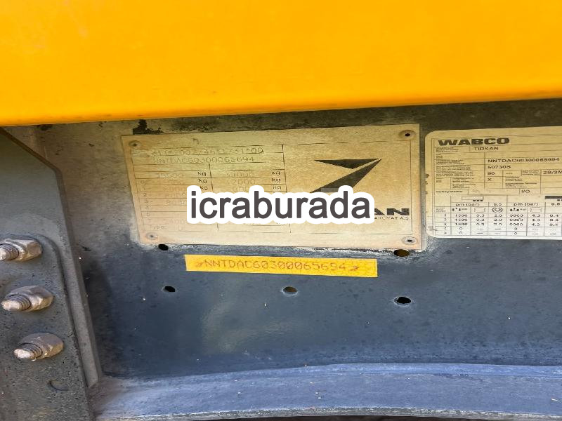 icralık Tirsan  Damperli Kasa Belirtilmedi Belirtilmedi Belirtilmedi