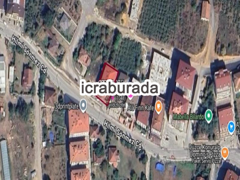 icralık  m2 Daire Düzce Merkez Konuralp
