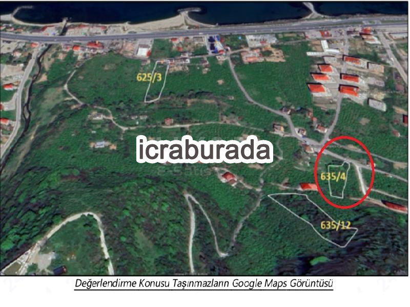icralık  m2 Diger Trabzon Arsin Güzelyali
