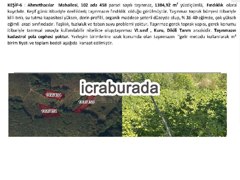 icralık  m2 Tarla Kocaeli Kandıra Ahmethacilar