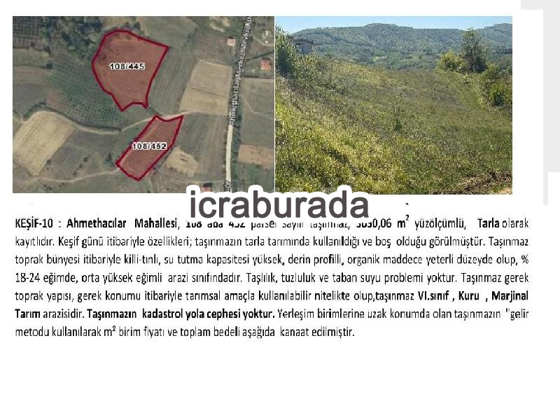 icralık  m2 Tarla Kocaeli Kandıra Ahmethacilar