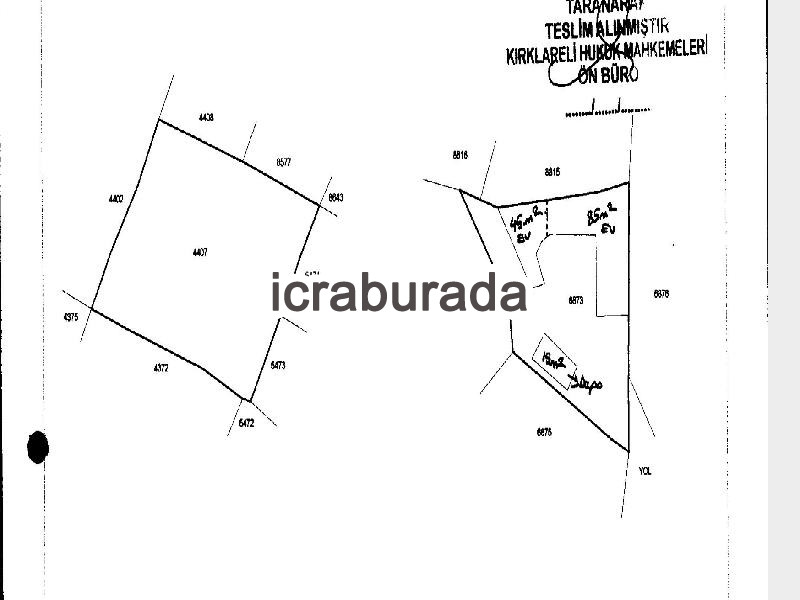 icralık  m2 Diger Kırklareli Merkez Kavakli