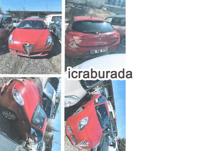 icralık Romeo  JTD 105 DISTINCTIVE  Otomobil Belirtilmedi Belirtilmedi Belirtilmedi