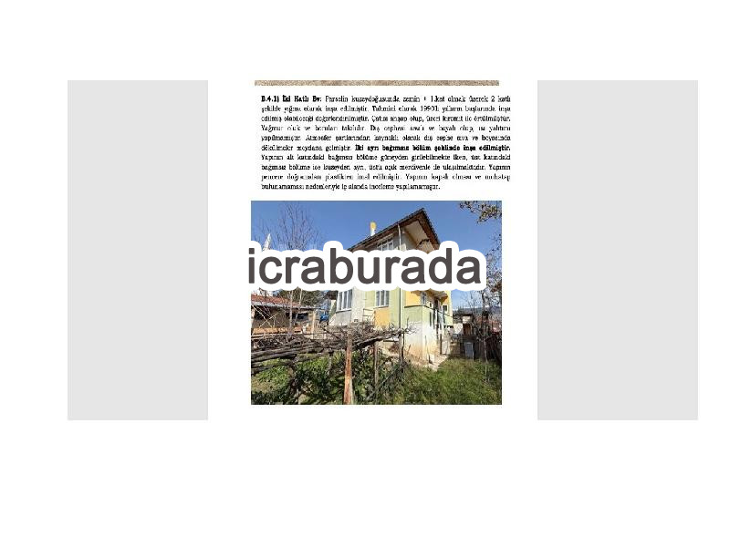 icralık  m2 Arsa Çankırı Ilgaz Şentepe