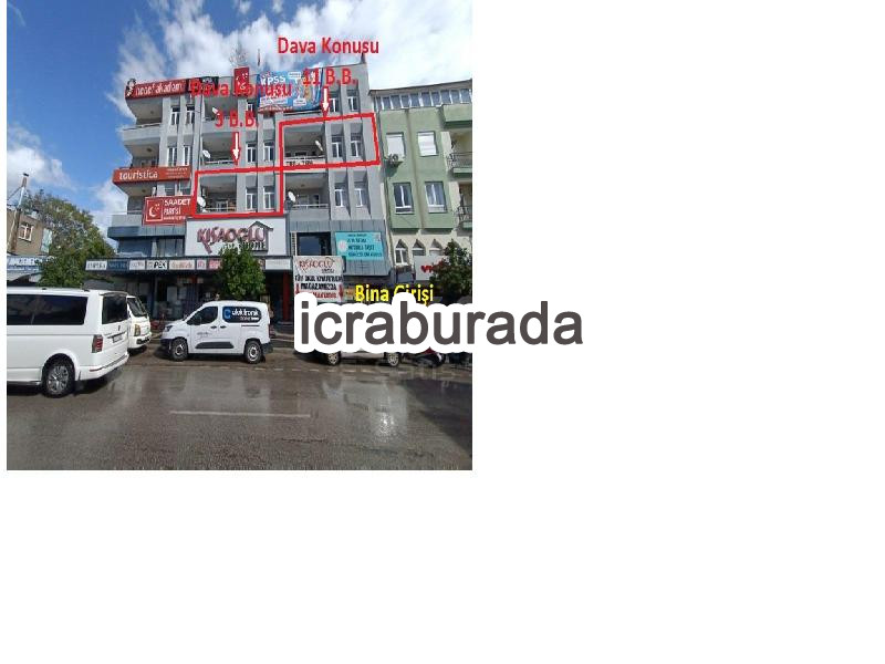 icralık 3 m2 Apartman Antalya Manavgat Hisar