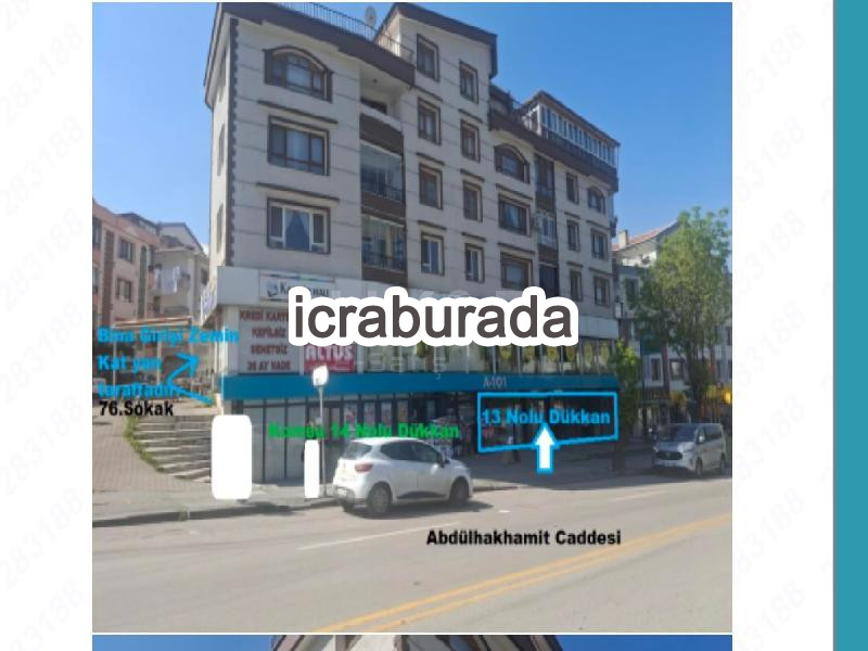 icralık  m2 Dukkan Ankara Mamak Gülveren-İmar