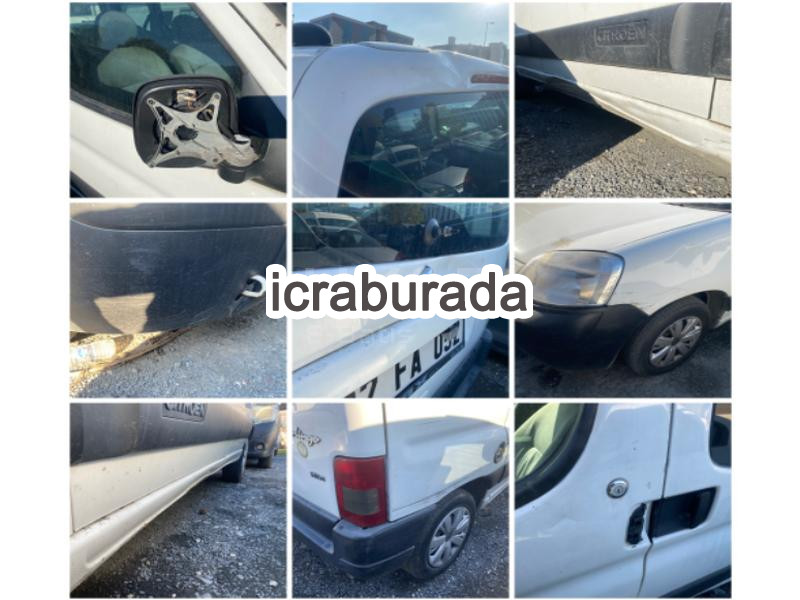 icralık Citroen BERLİNGO 2.0 Kamyonet İstanbul Bakırköy Merkez