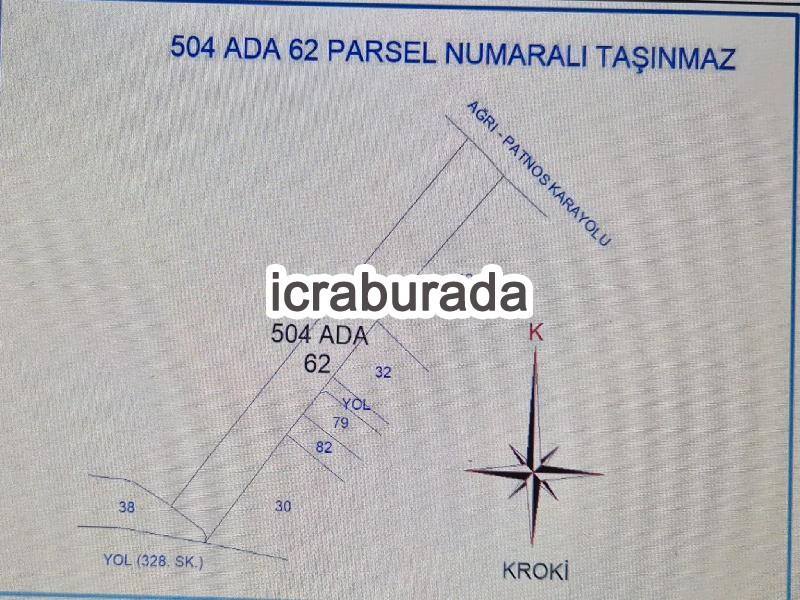 icralık  m2 Tarla Ağrı Patnos Alpaslan
