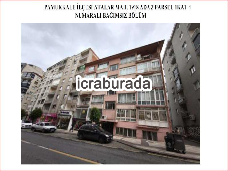 icralık 4 m2 Daire Denizli Pamukkale Atalar