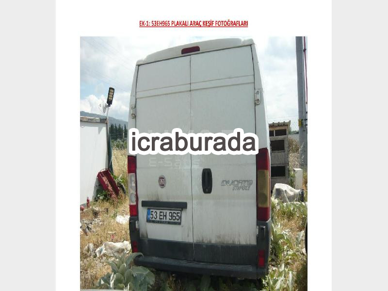 icralık Fiat  Ducato Van Maxi 2.3 Mjet / 250  Kamyonet Belirtilmedi Belirtilmedi Belirtilmedi