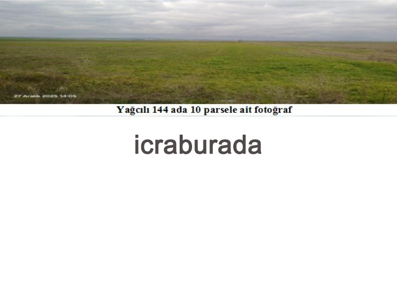 icralık  m2 Tarla Edirne Süloğlu Yağcili
