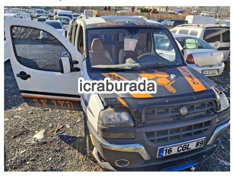 icralık Fiat  DOBLO KARGO 1.9  Kamyonet Belirtilmedi Belirtilmedi Belirtilmedi